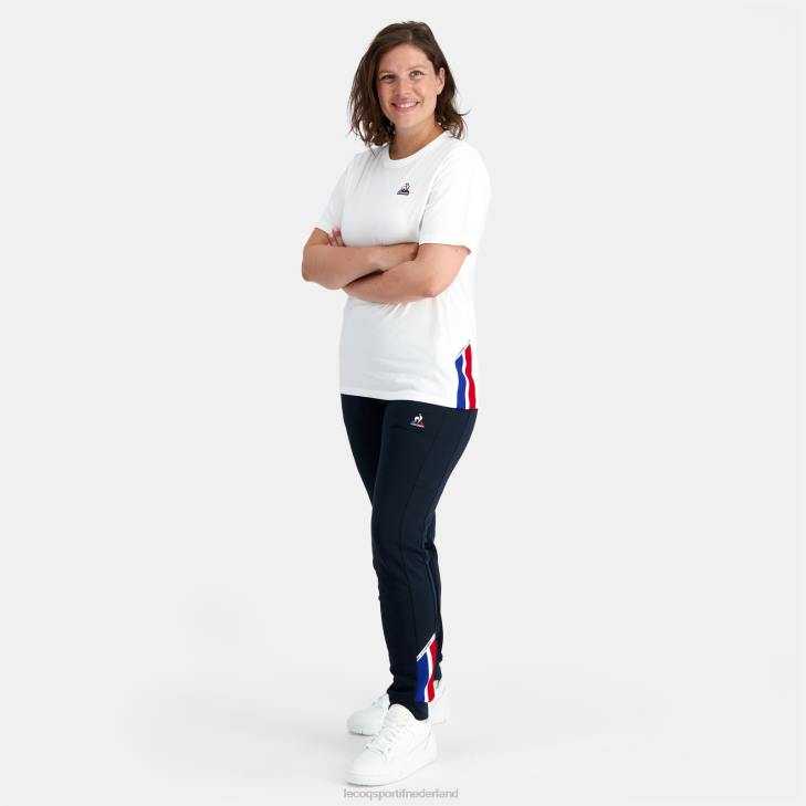 kleding LDBJ170 Heren Le Coq Sportif mode t-shirt wit