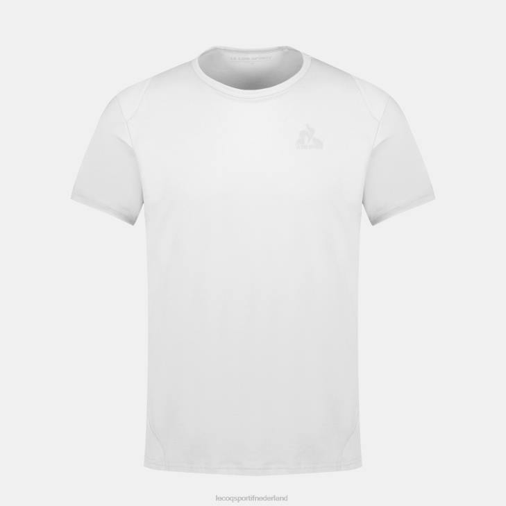 kleding LDBJ176 Heren Le Coq Sportif mode t-shirt wit