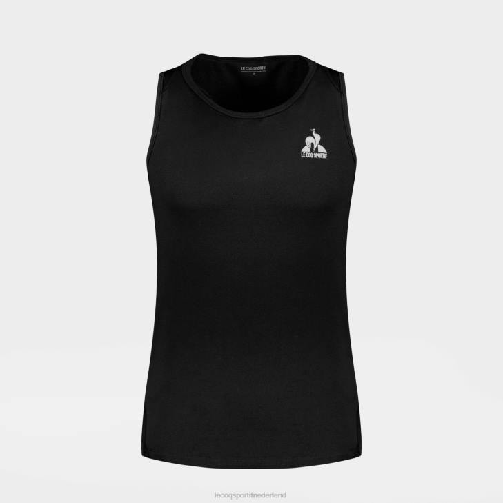 kleding LDBJ177 Heren Le Coq Sportif vesttopje zwart
