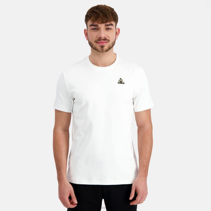 kleding LDBJ184 Heren Le Coq Sportif t-shirtje wit