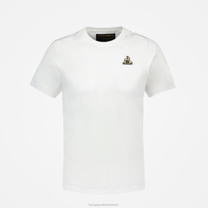 kleding LDBJ184 Heren Le Coq Sportif t-shirtje wit
