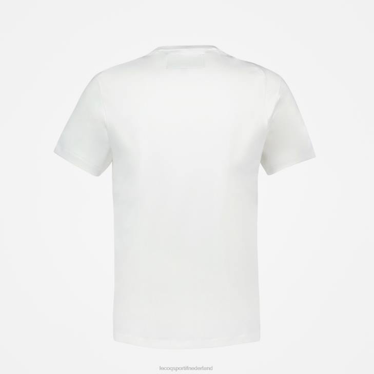 kleding LDBJ184 Heren Le Coq Sportif t-shirtje wit