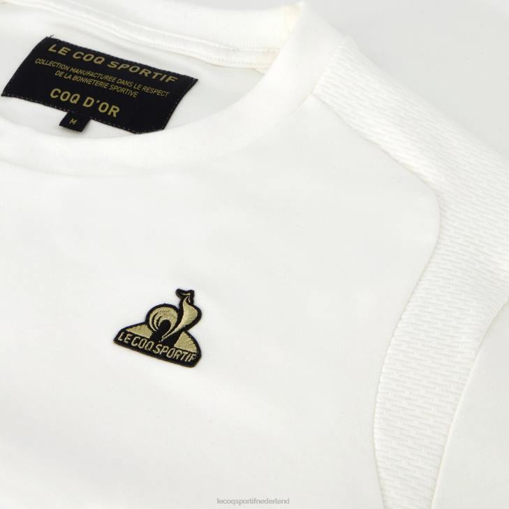 kleding LDBJ184 Heren Le Coq Sportif t-shirtje wit