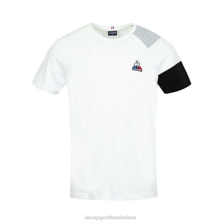 kleding LDBJ189 Heren Le Coq Sportif t-shirtje wit