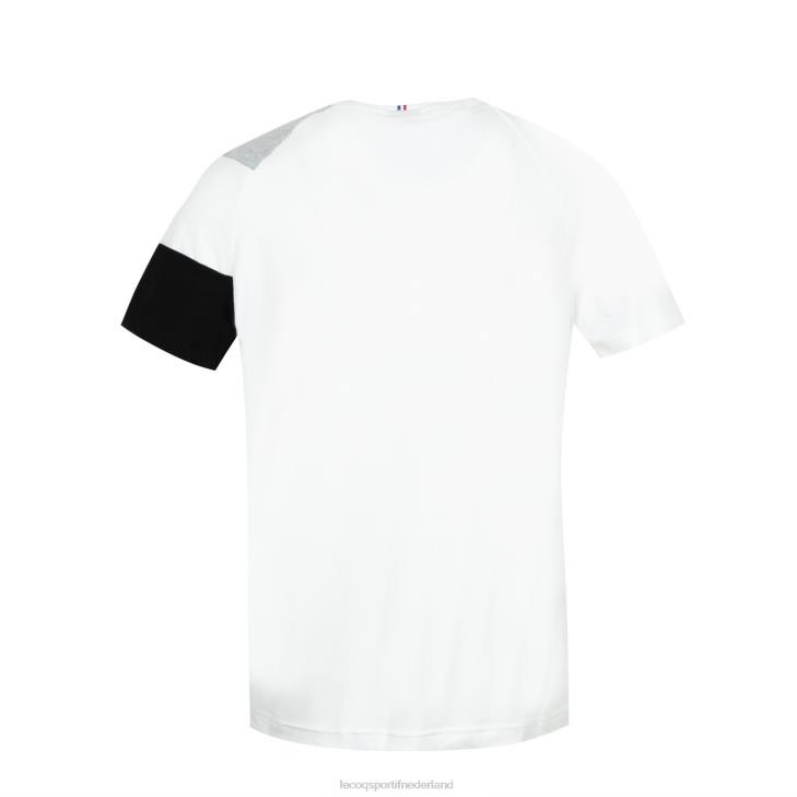 kleding LDBJ189 Heren Le Coq Sportif t-shirtje wit