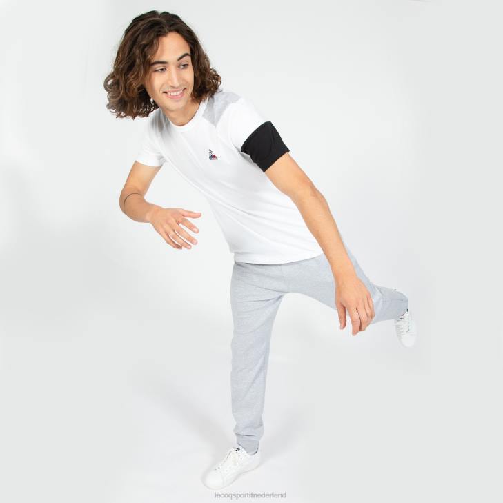 kleding LDBJ189 Heren Le Coq Sportif t-shirtje wit