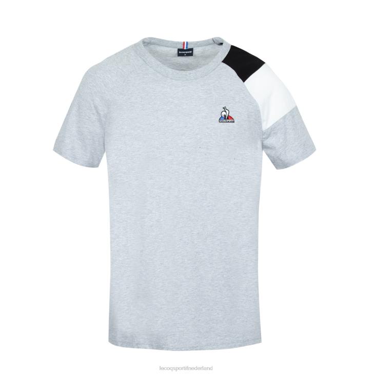 kleding LDBJ190 Heren Le Coq Sportif t-shirt grijs
