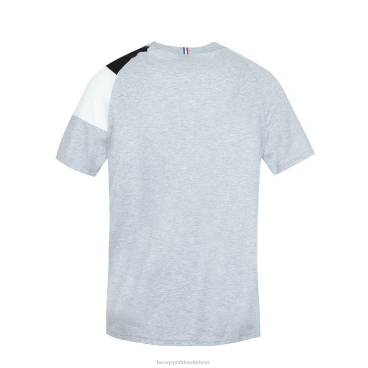 kleding LDBJ190 Heren Le Coq Sportif t-shirt grijs