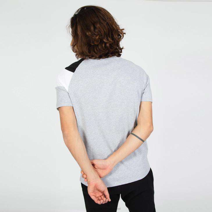 kleding LDBJ190 Heren Le Coq Sportif t-shirt grijs