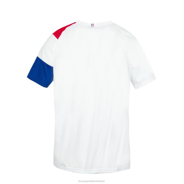 kleding LDBJ191 Heren Le Coq Sportif t-shirtje wit