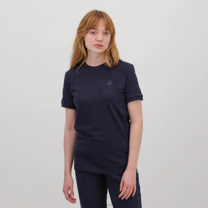 kleding LDBJ193 Heren Le Coq Sportif t-shirtje blauw