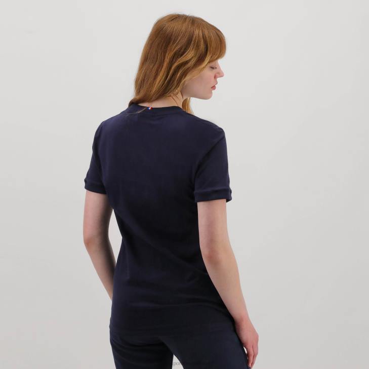 kleding LDBJ193 Heren Le Coq Sportif t-shirtje blauw