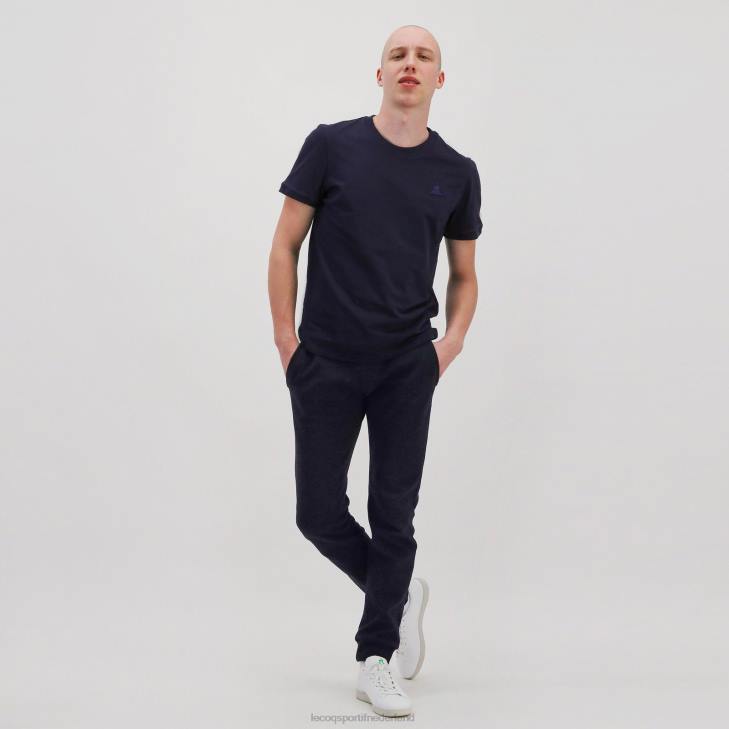 kleding LDBJ193 Heren Le Coq Sportif t-shirtje blauw