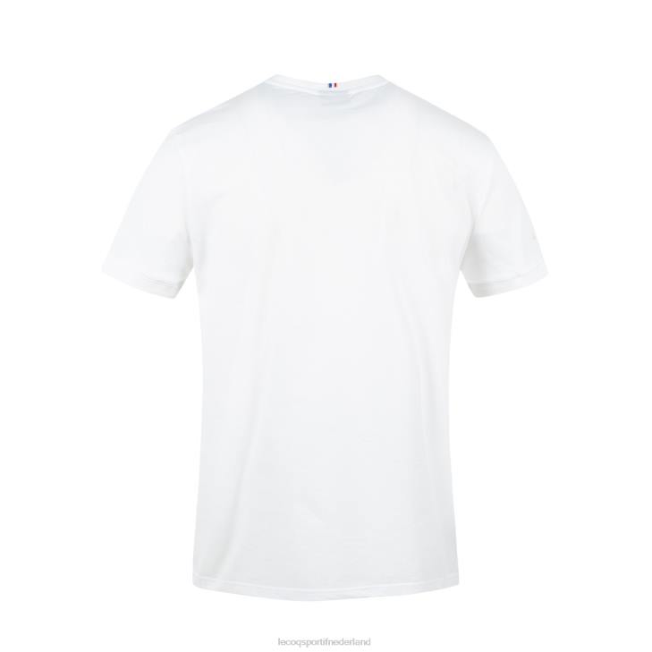 kleding LDBJ194 Heren Le Coq Sportif t-shirtje wit