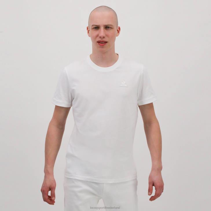 kleding LDBJ194 Heren Le Coq Sportif t-shirtje wit