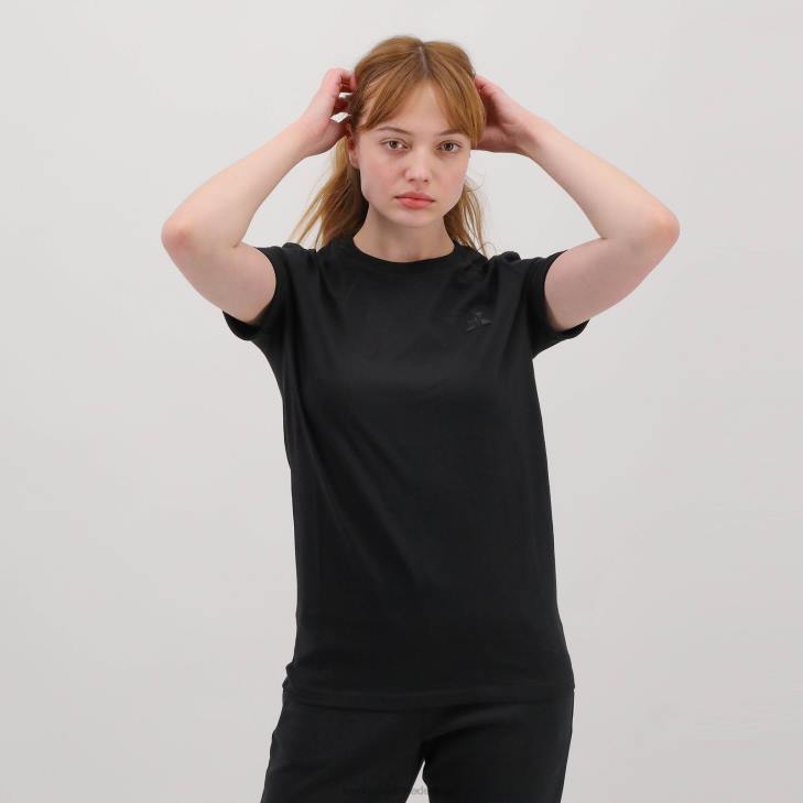 kleding LDBJ195 Heren Le Coq Sportif t-shirt zwart