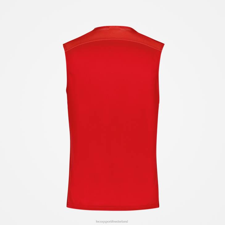 kleding LDBJ196 Heren Le Coq Sportif vesttopje rood