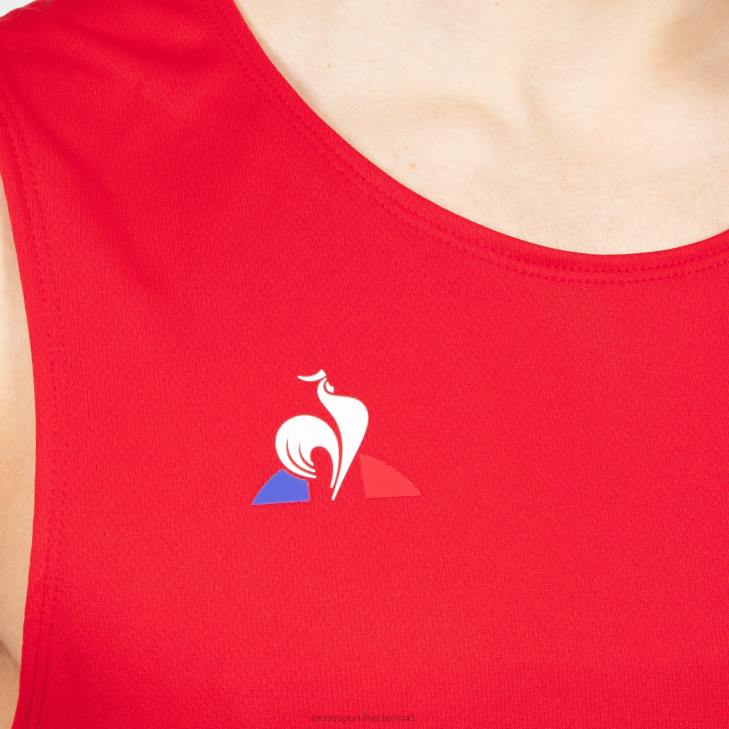 kleding LDBJ196 Heren Le Coq Sportif vesttopje rood