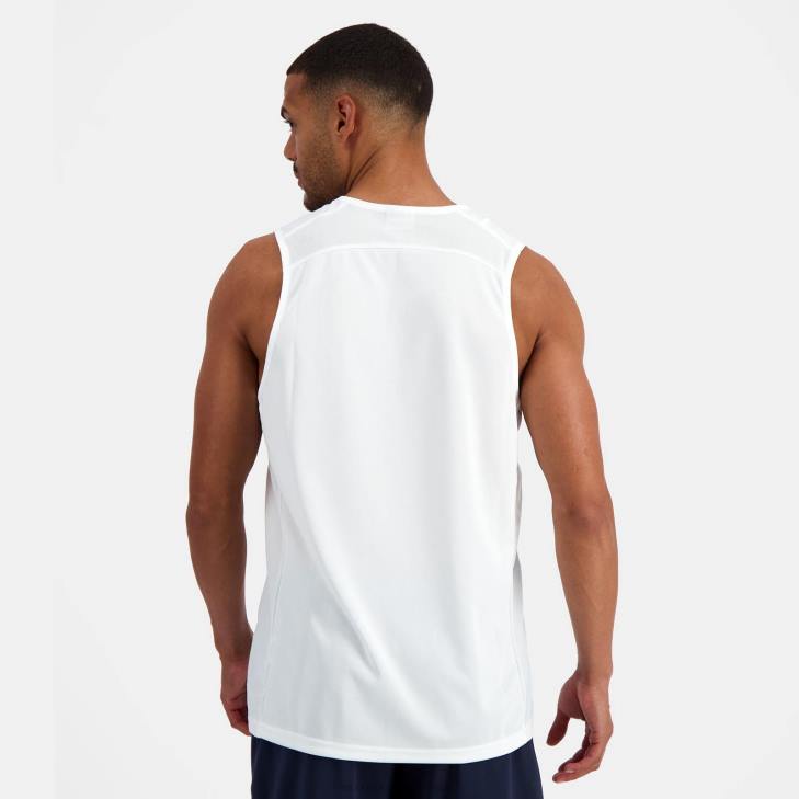 kleding LDBJ199 Heren Le Coq Sportif vesttopje wit