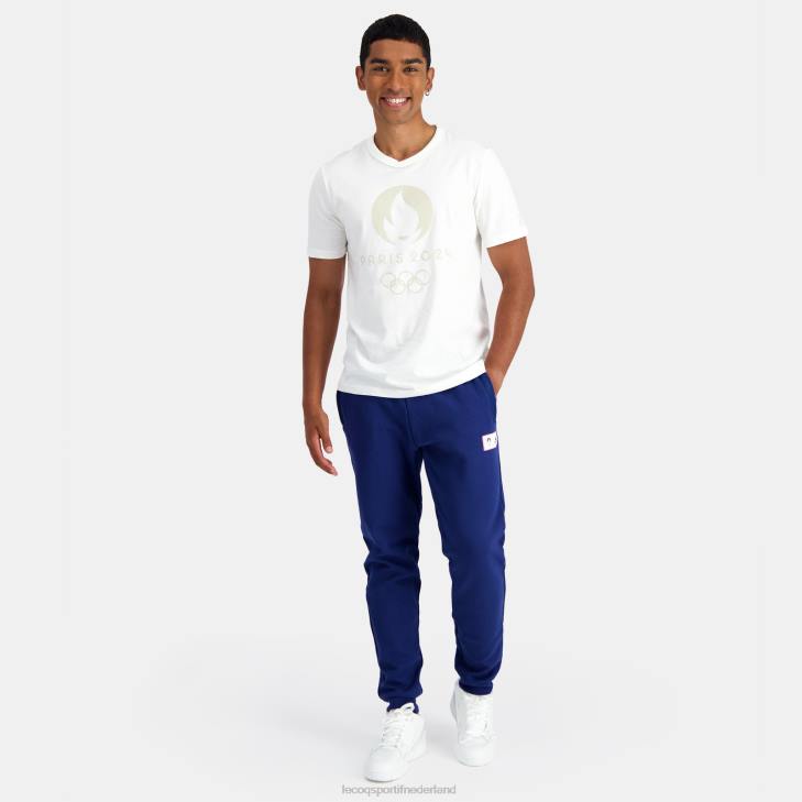 kleding LDBJ201 Heren Le Coq Sportif t-shirtje wit