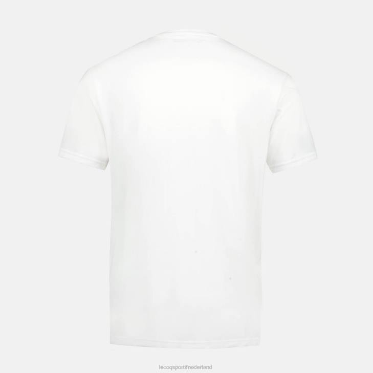 kleding LDBJ206 Heren Le Coq Sportif t-shirtje wit