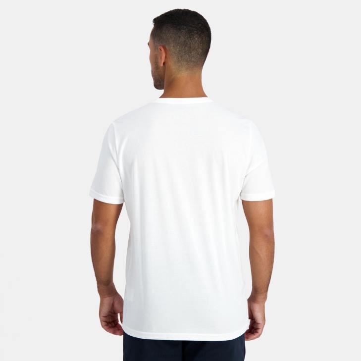 kleding LDBJ206 Heren Le Coq Sportif t-shirtje wit