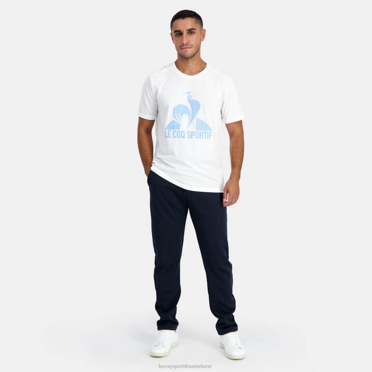 kleding LDBJ206 Heren Le Coq Sportif t-shirtje wit