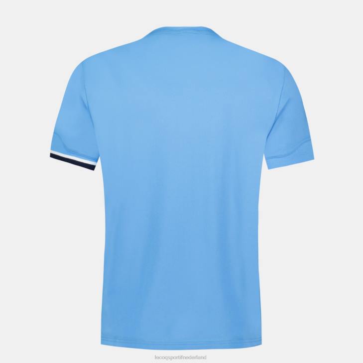 kleding LDBJ209 Heren Le Coq Sportif t-shirtje blauw