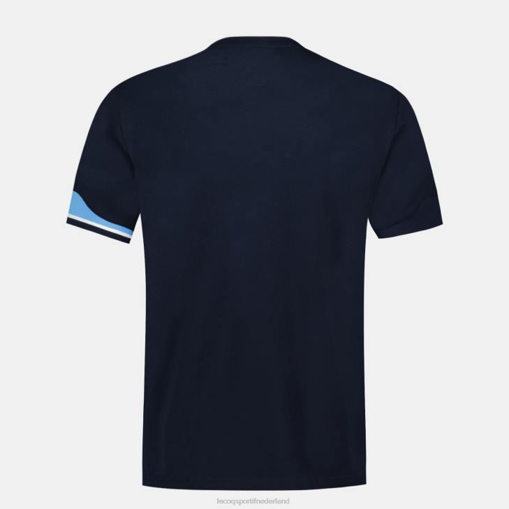 kleding LDBJ210 Heren Le Coq Sportif t-shirtje blauw