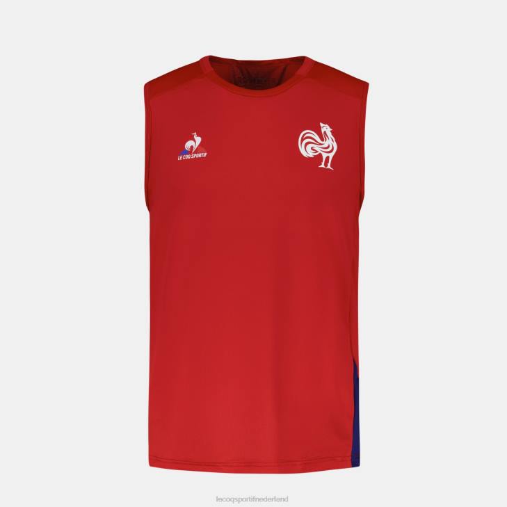 kleding LDBJ214 Heren Le Coq Sportif vesttopje rood