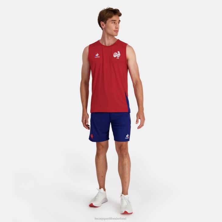 kleding LDBJ214 Heren Le Coq Sportif vesttopje rood