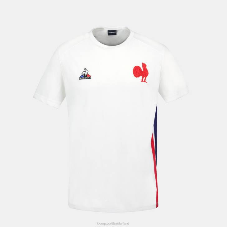 kleding LDBJ215 Heren Le Coq Sportif t-shirtje wit