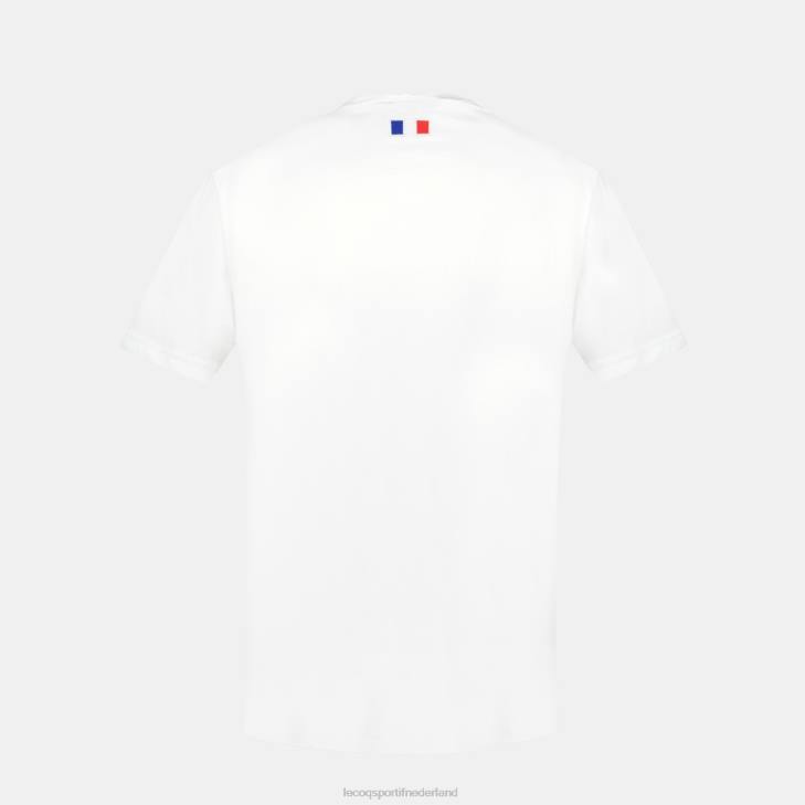 kleding LDBJ215 Heren Le Coq Sportif t-shirtje wit