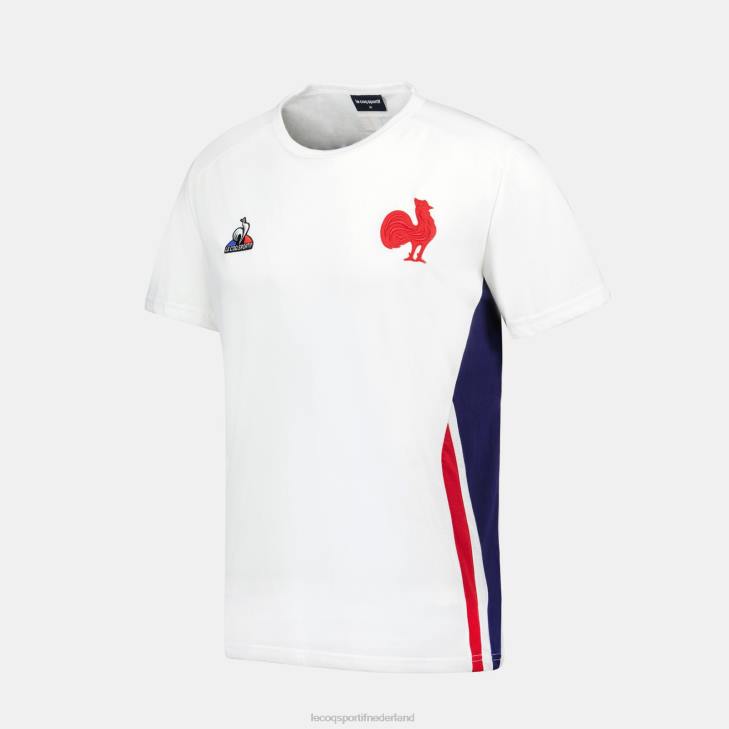 kleding LDBJ215 Heren Le Coq Sportif t-shirtje wit