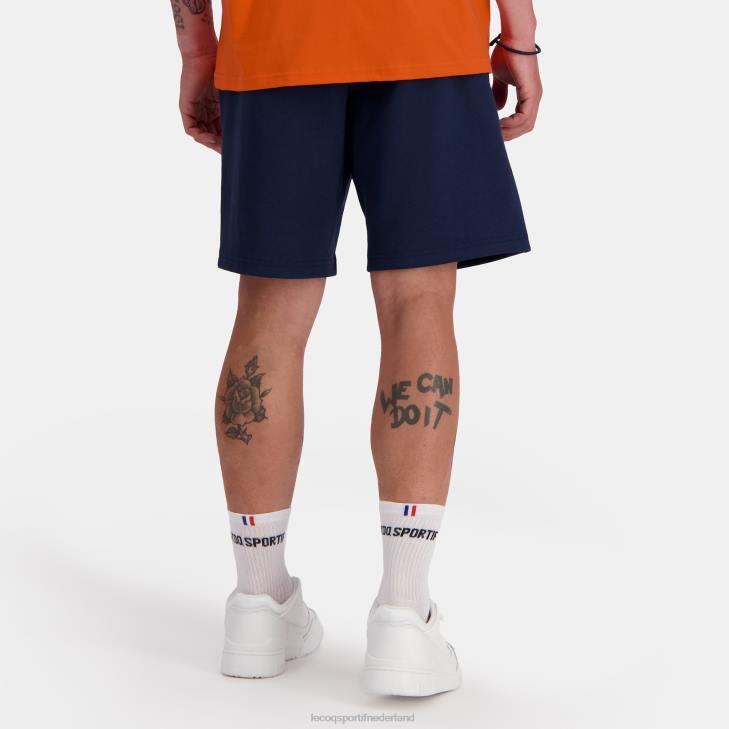 kleding LDBJ221 Heren Le Coq Sportif korte broek blauw