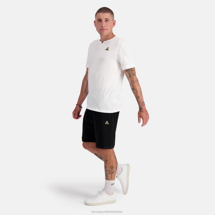 kleding LDBJ223 Heren Le Coq Sportif korte broek zwart