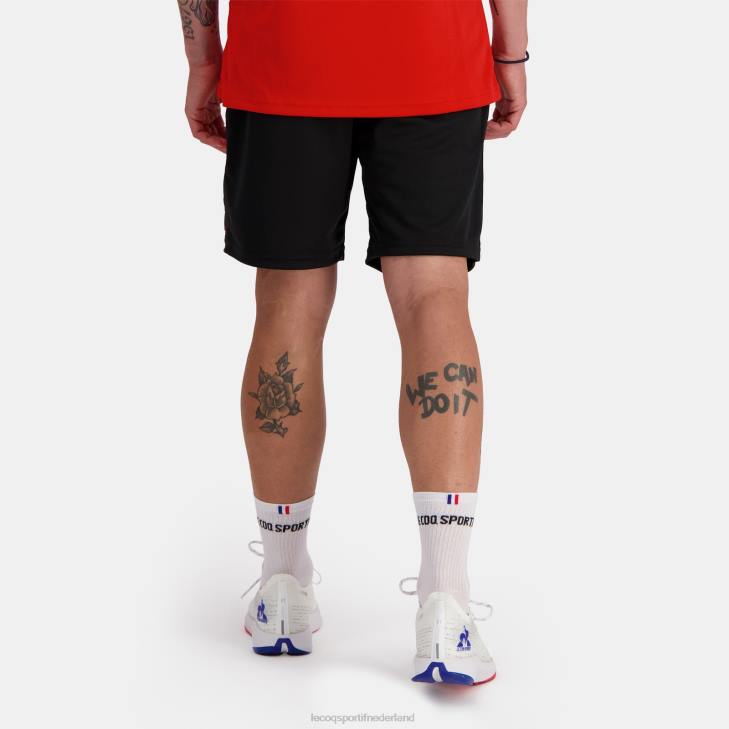 kleding LDBJ225 Heren Le Coq Sportif korte broek zwart