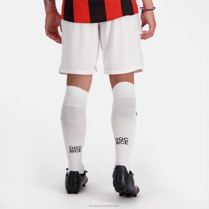 kleding LDBJ226 Heren Le Coq Sportif korte broek wit