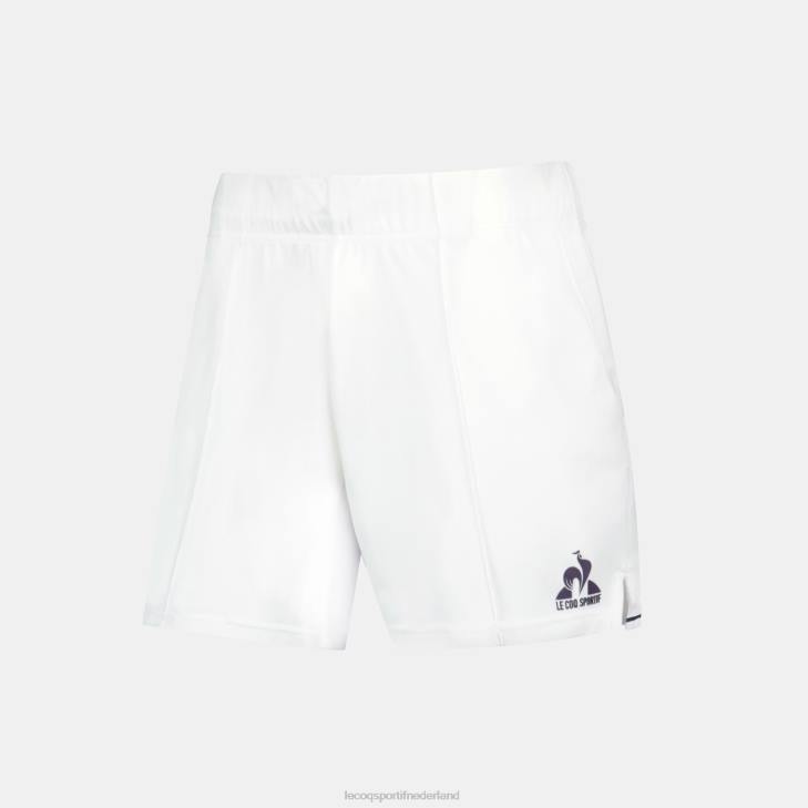 kleding LDBJ228 Heren Le Coq Sportif korte broek wit