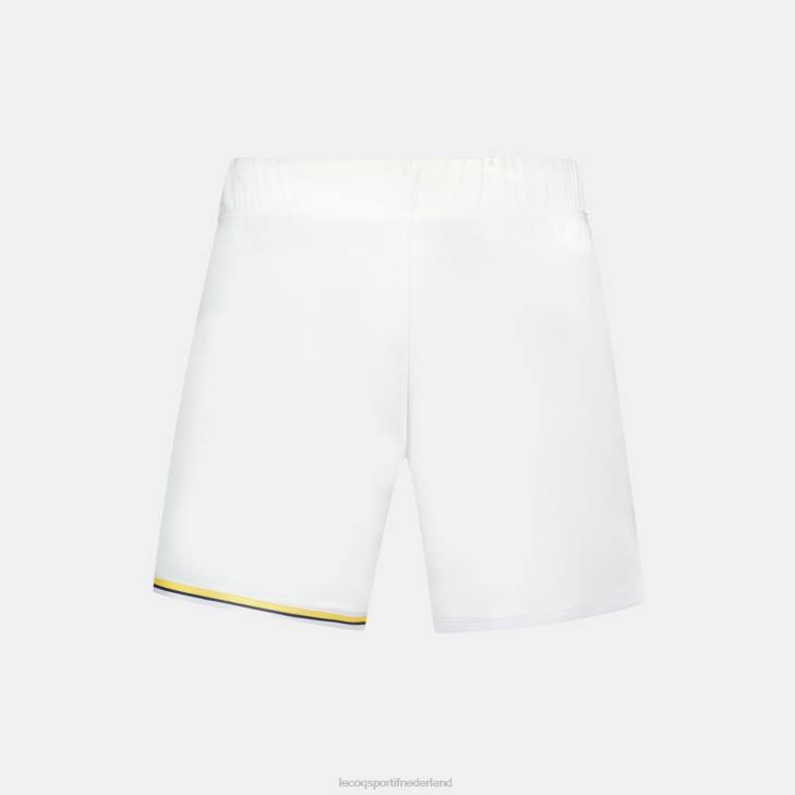 kleding LDBJ230 Heren Le Coq Sportif korte broek wit