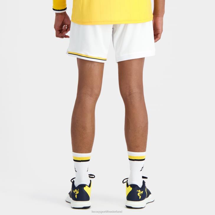 kleding LDBJ230 Heren Le Coq Sportif korte broek wit