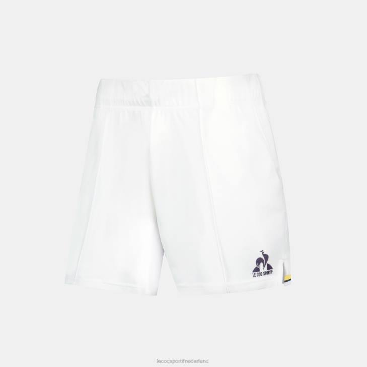 kleding LDBJ230 Heren Le Coq Sportif korte broek wit