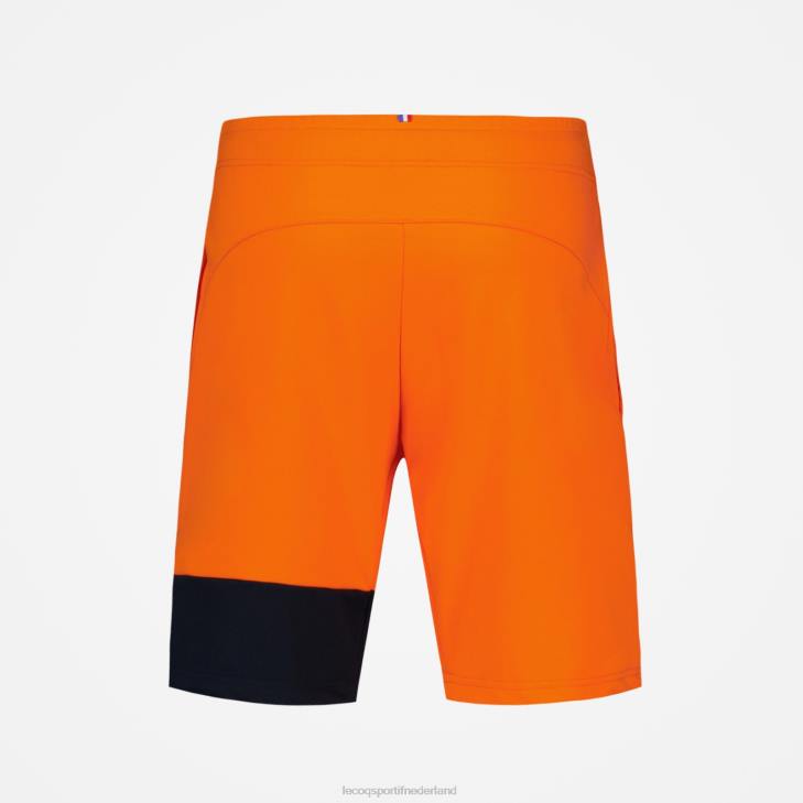 kleding LDBJ231 Heren Le Coq Sportif korte broek oranje