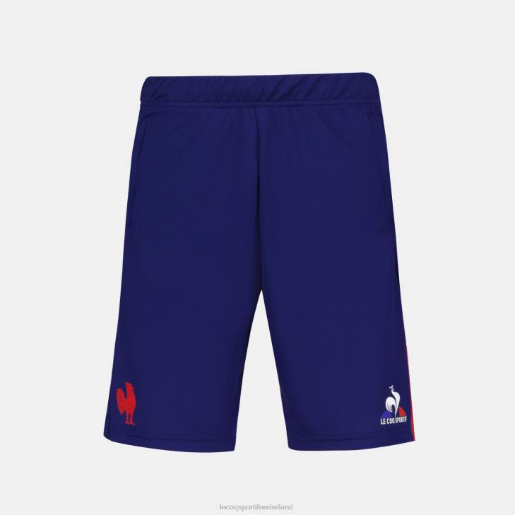 kleding LDBJ234 Heren Le Coq Sportif korte broek blauw