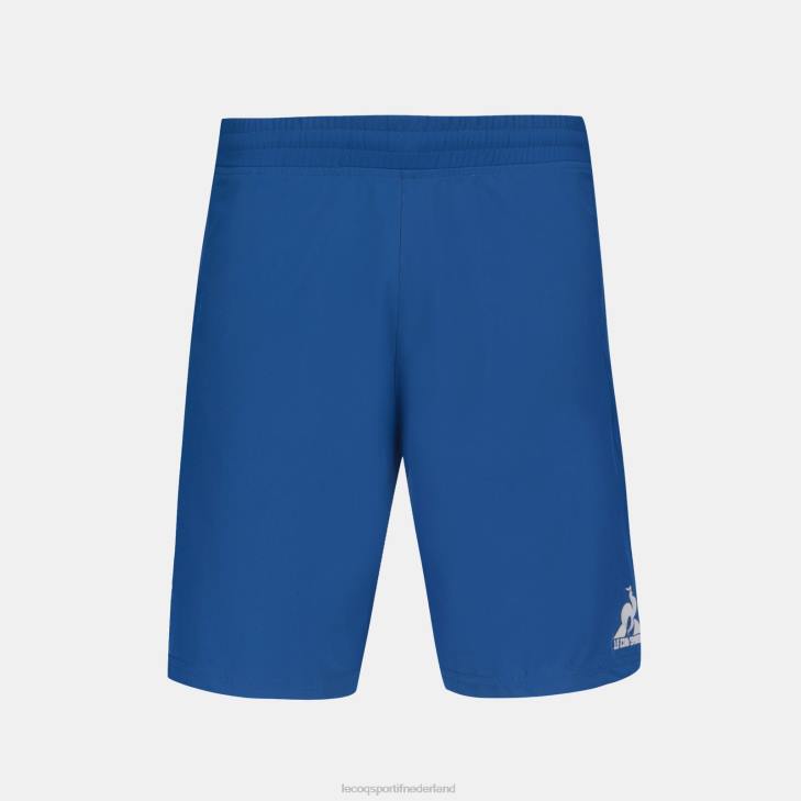 kleding LDBJ236 Heren Le Coq Sportif korte broek blauw