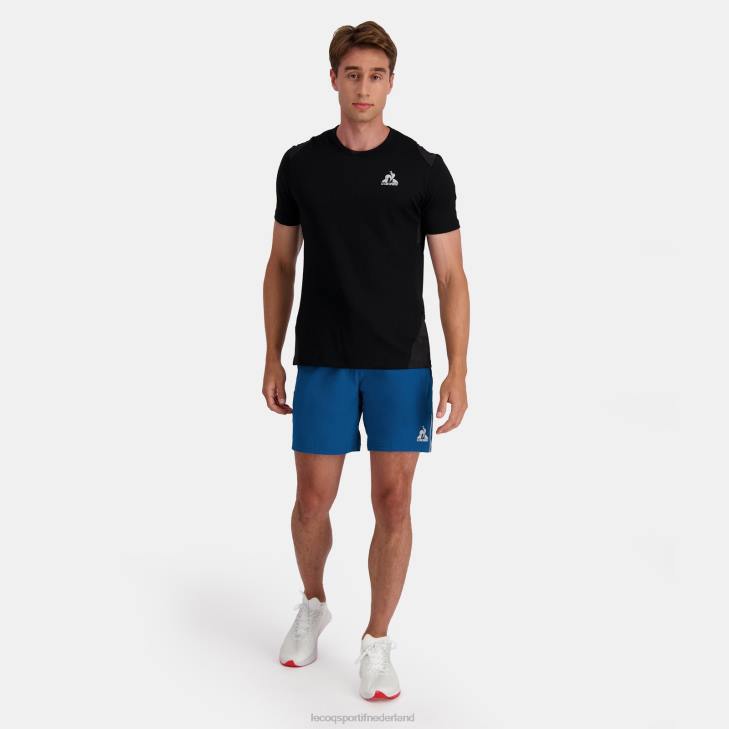 kleding LDBJ236 Heren Le Coq Sportif korte broek blauw