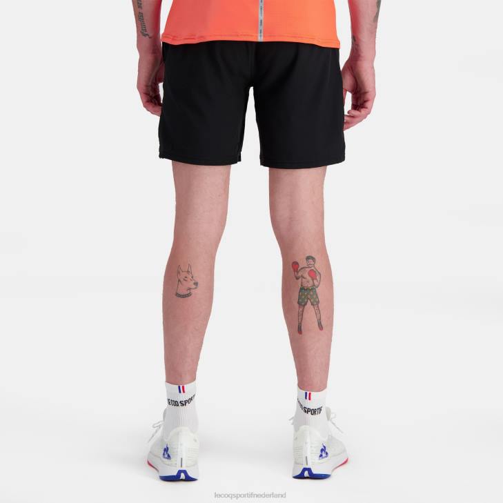 kleding LDBJ237 Heren Le Coq Sportif korte broek zwart