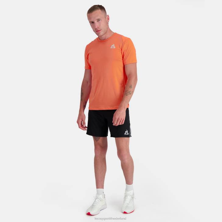 kleding LDBJ237 Heren Le Coq Sportif korte broek zwart