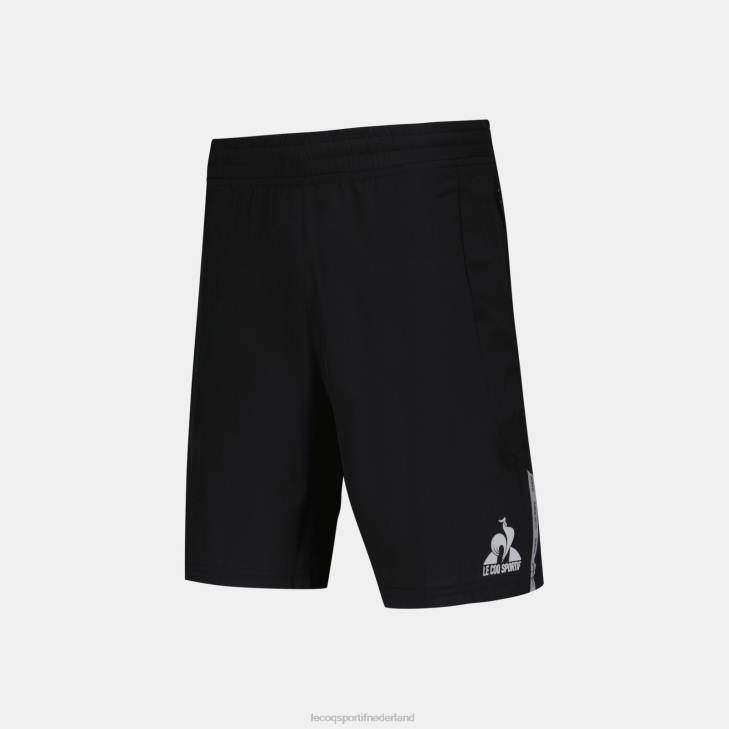 kleding LDBJ237 Heren Le Coq Sportif korte broek zwart