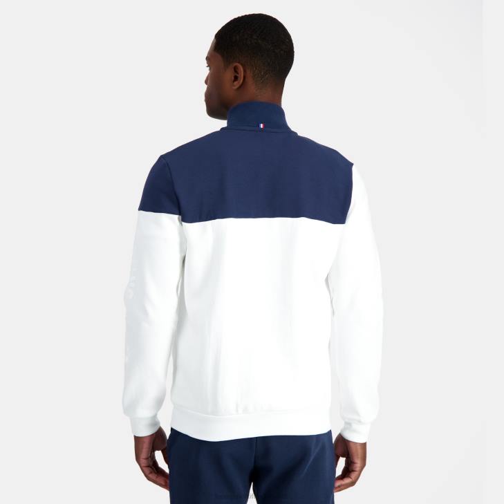 kleding LDBJ24 Heren Le Coq Sportif sweatshirt met rits veelkleurig